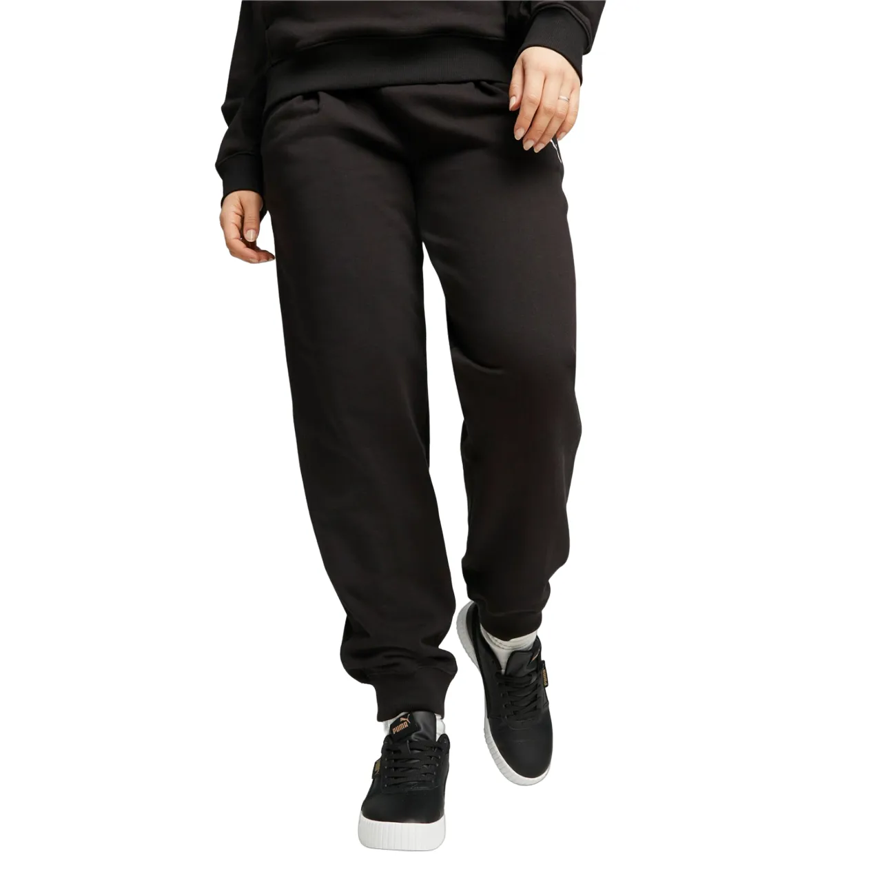 Puma Her High-Waist women's loose sports trousers 676006-01 black