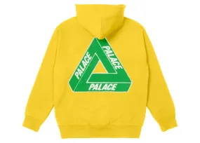 "Palace Tri-Chenille Hood (FW21) Yellow"