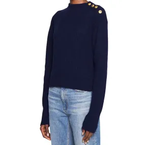 Rag & Bone Nancy Navy Merino Sweater