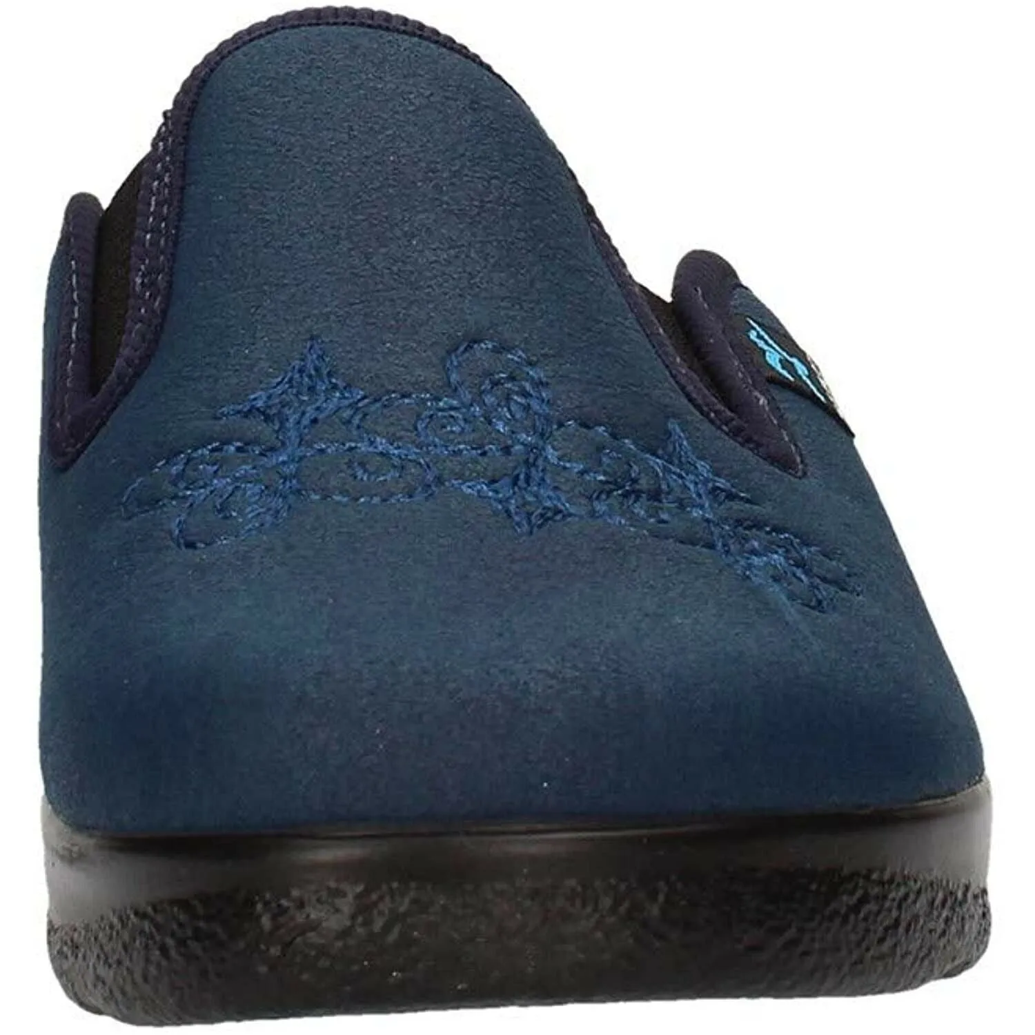 Scarpe da donna Fly Flot - Art. 81Q55KB pantofola blu con gli elastici laterali