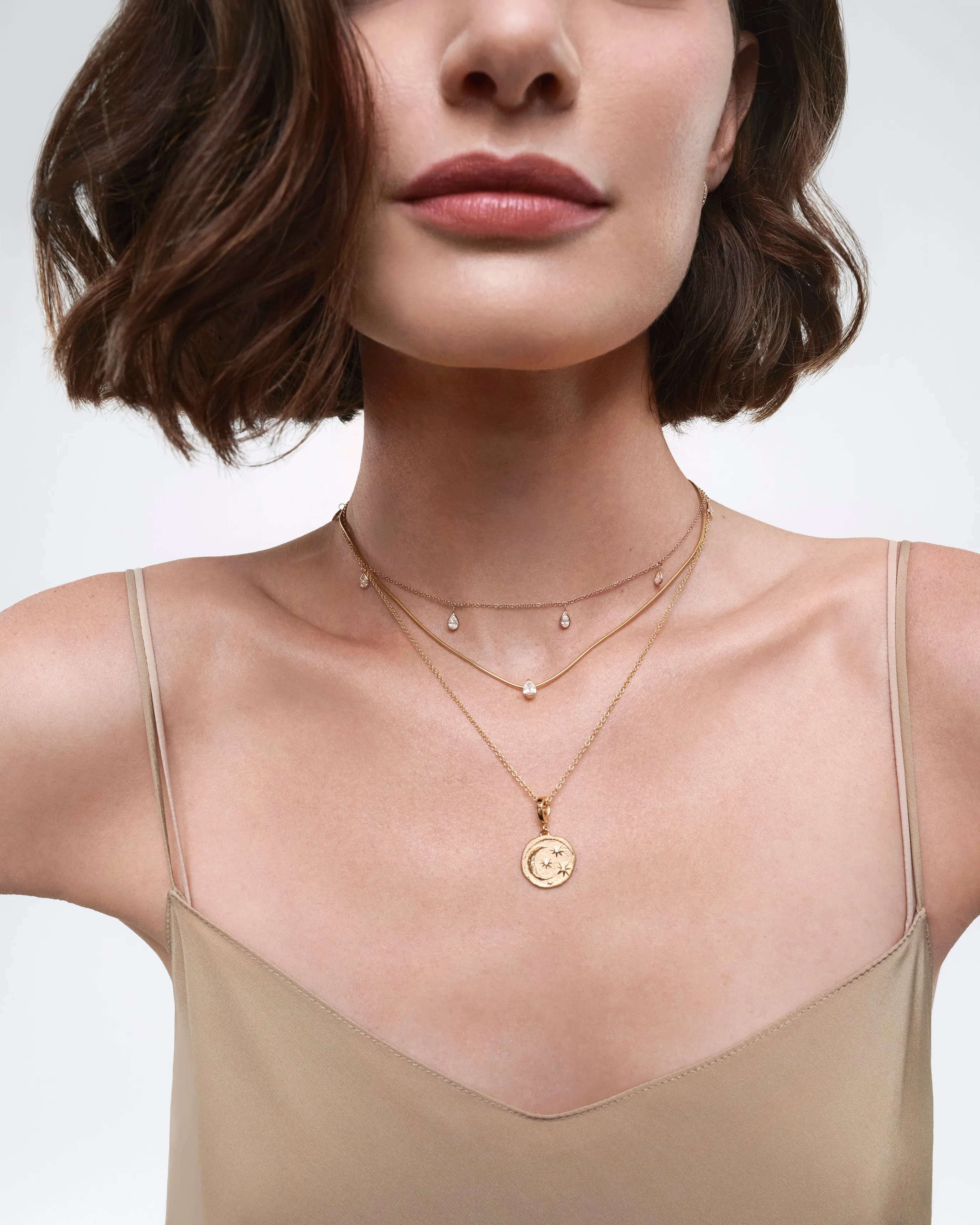 The Mia Pear Shape Necklace