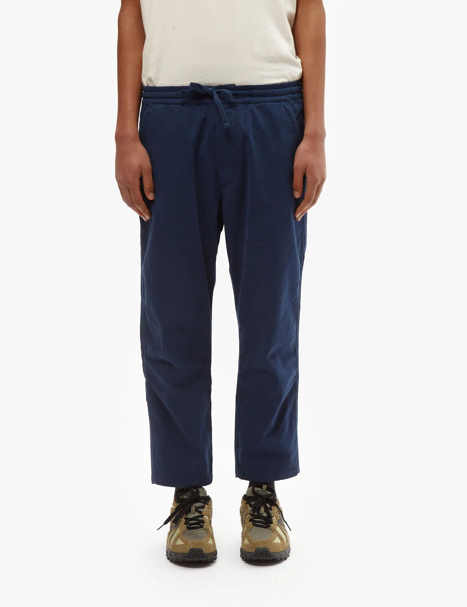 Universal Works Hi Water Trouser (Cotton) - Navy Blue