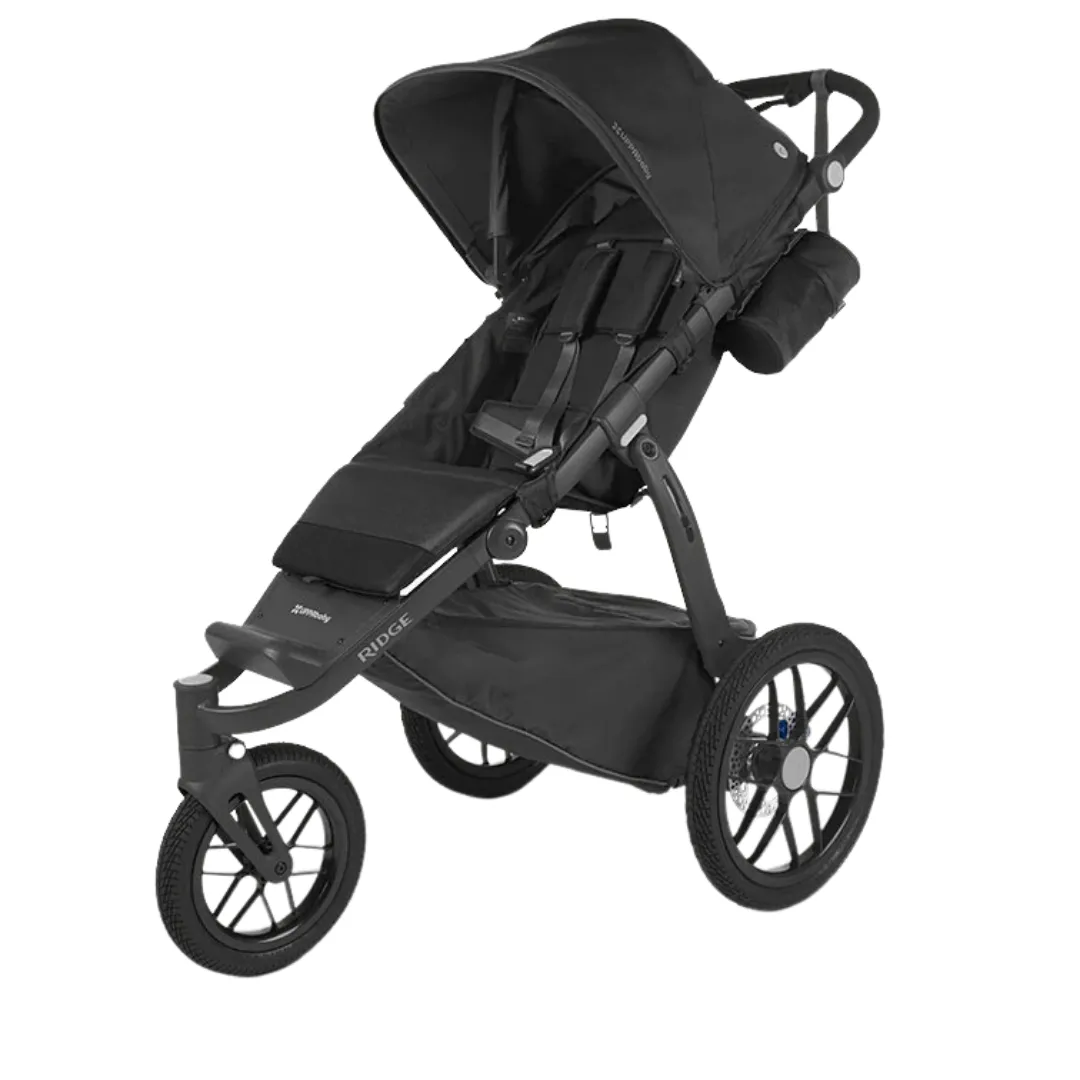 UPPAbaby Ridge All-Terrain with Pebble 360 Car Seat and Base - Jake