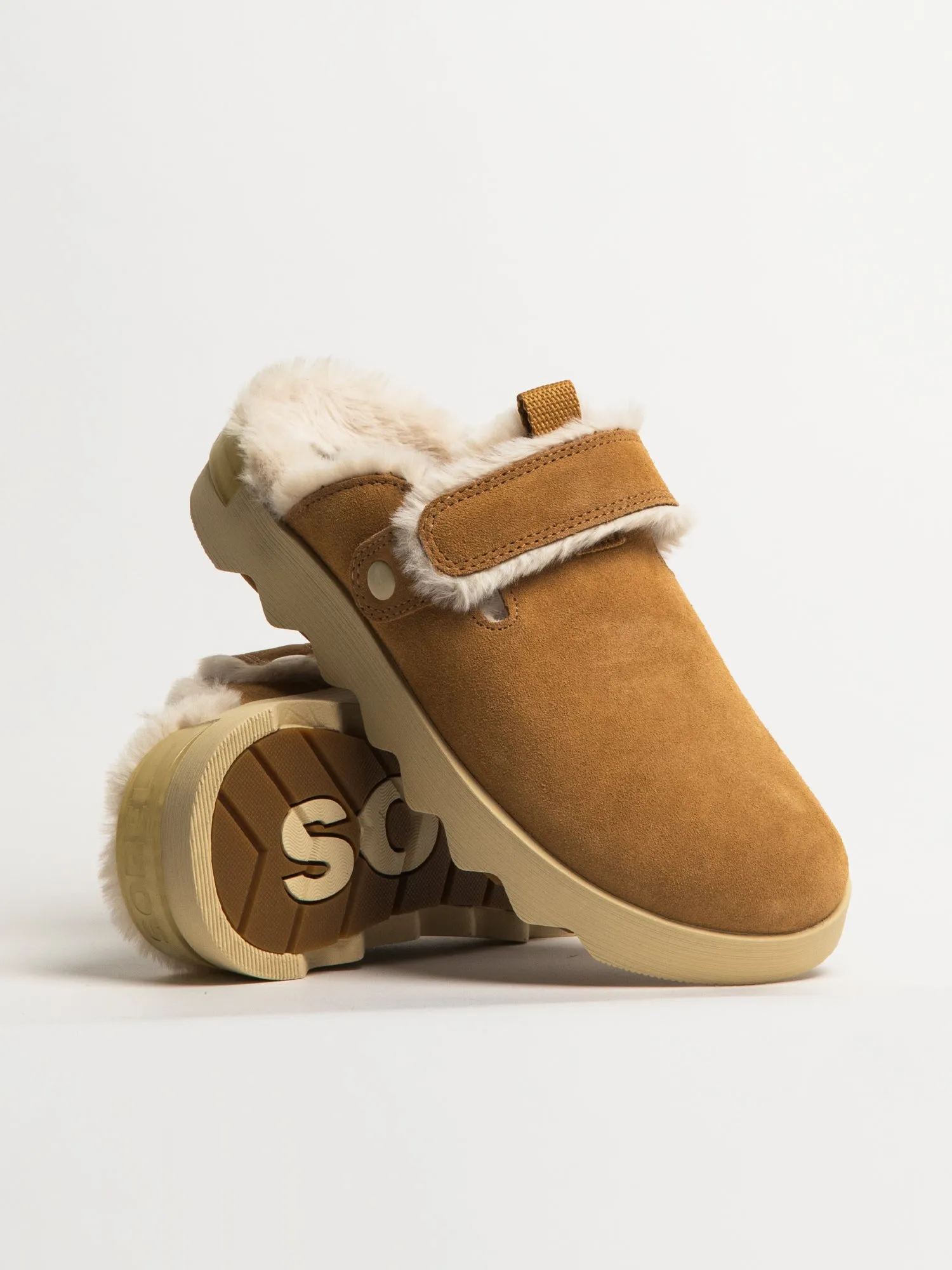 WOMENS SOREL VIIBE SUEDE CLOG